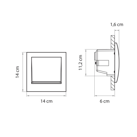 картинка Настенный светильник уличный Estra 383694 от магазина BTSvet