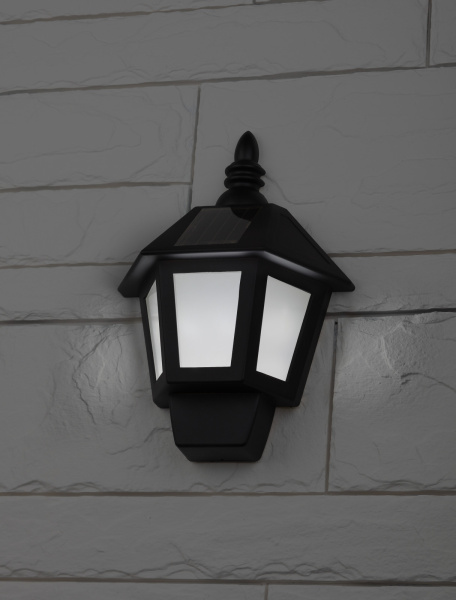 картинка Настенный светильник уличный светодиодный на солнечных батареях с датчиком освещенности ERAFS08-36 от магазина BTSvet