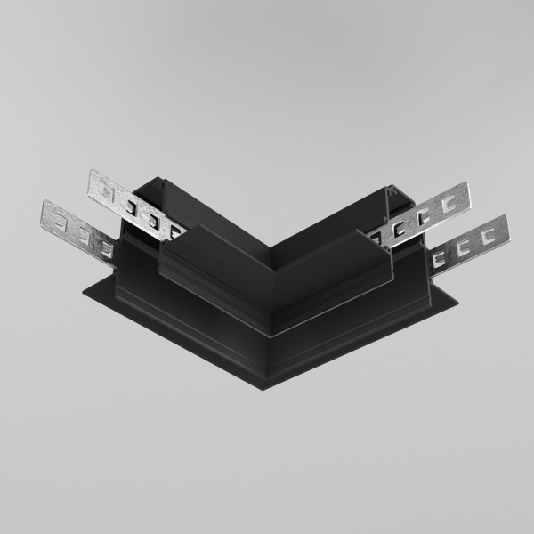 картинка Соединитель угловой для встраиваемого магнитного шинопровода Accessories for Exility TRACL034-42B-R от магазина BTSvet