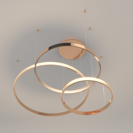 картинка Подвесная люстра светодиодная с пультом и управлением смартфоном регулировкой яркости Smart Posh 90275/3 от магазина BTSvet