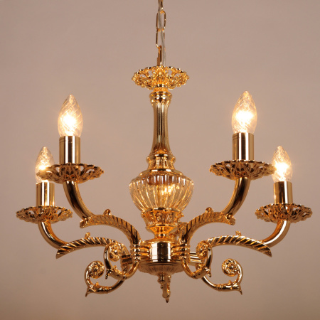 картинка Подвесная люстра Sylvia L.8110-5GO от магазина BTSvet