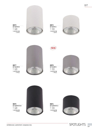 картинка Накладной светильник Bit 6873 от магазина BTSvet