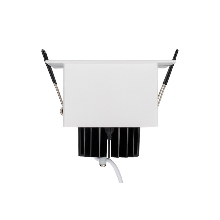 картинка Светильник встраиваемый LED CL-KARDAN-S102x102-9W Warm (WH-BK, 38 deg) (Arlight, IP20 Металл, 3 года) 024126 от магазина BTSvet