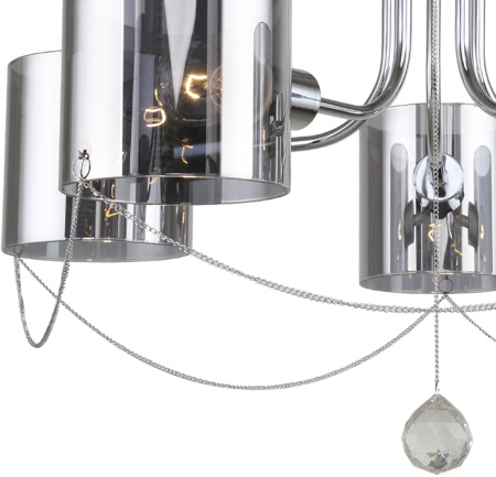 картинка Люстра потолочная на штанге Intense 683/5P E14*40W Chrome от магазина BTSvet