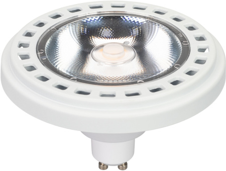 Лампа AR111-UNIT-GU10-15W-DIM Warm3000 (WH, 24 deg, 230V) (Arlight, Металл) 026867