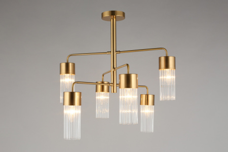 картинка Люстра потолочная на штанге Cesana OML-67107-06 от магазина BTSvet