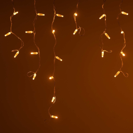 картинка Светодиодная гирлянда ARD-EDGE-CLASSIC-2400x600-CLEAR-88LED-STD Yellow (230V, 6W) (Ardecoled, IP65) 031183 от магазина BTSvet