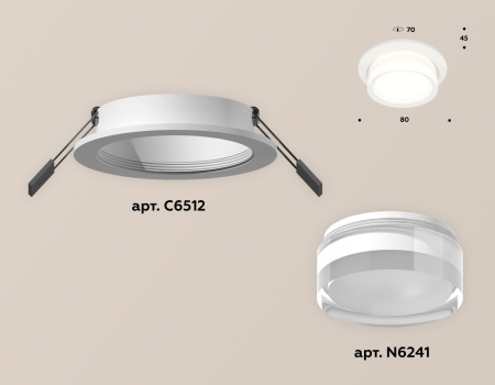картинка Встраиваемый светильник светодиодный Techno Spot XC6512063 от магазина BTSvet