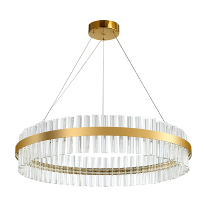 картинка Подвесная люстра светодиодная хрустальная с пультом и управлением смартфоном регулировка яркости цветовой температуры ночной режим и таймер INNOVATION STYLE 83011 от магазина BTSvet