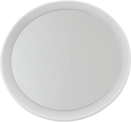 картинка Зеркало с подсветкой светодиодное с зарядкой от USB и выключателем ULK-F73 SW/DIM/RECH WHITE от магазина BTSvet