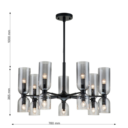 картинка Потолочная люстра Amusing 2877-7P от магазина BTSvet