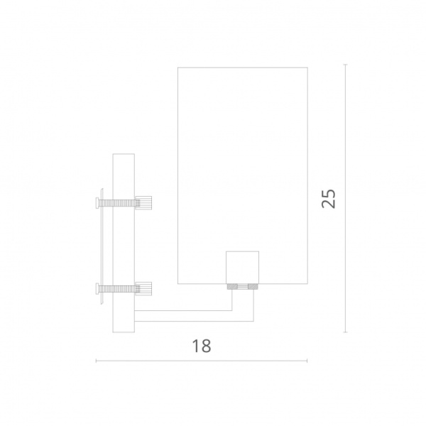 картинка Бра 5933/01 AP-1 от магазина BTSvet