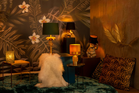 картинка Интерьерная настольная лампа с выключателем Extravaganza Coconut 10505/81/02 от магазина BTSvet