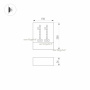 картинка Фасадный светильник светодиодный LGD-SIGN-WALL-S150x200-3W Warm3000 (GR, 148 deg, 230V) (Arlight, IP54 Металл, 3 года) 031060 от магазина BTSvet