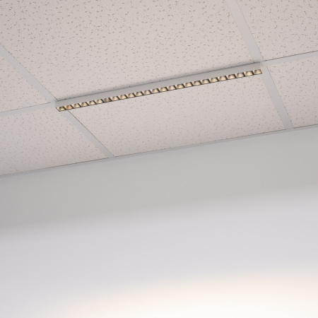 картинка Потолочный светильник LED прямоугольный SNAP-STARLINE-LASER-S1200-26W Day4000 (WH-BK, 80 deg, 48V) (Arlight, IP40 Металл, 3 года) 031477 от магазина BTSvet