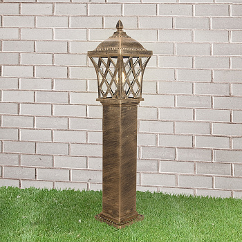 Наземный фонарь Cassiopeya F черное золото (GL 1018F)