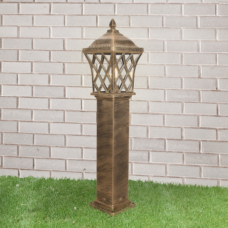 Наземный фонарь Cassiopeya F черное золото (GL 1018F)