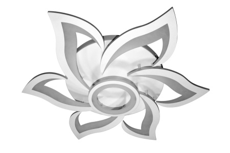 картинка Потолочная люстра светодиодная с пультом и управлением смартфоном регулировкой цветовой температуры и яркости ночным режимом и таймером HIGH-TECH LED LAMPS 82020 от магазина BTSvet