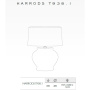 картинка Интерьерная настольная лампа HARRODS T938.1 от магазина BTSvet