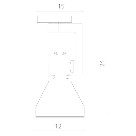 картинка Трековый светильник A5108PL-1WH от магазина BTSvet