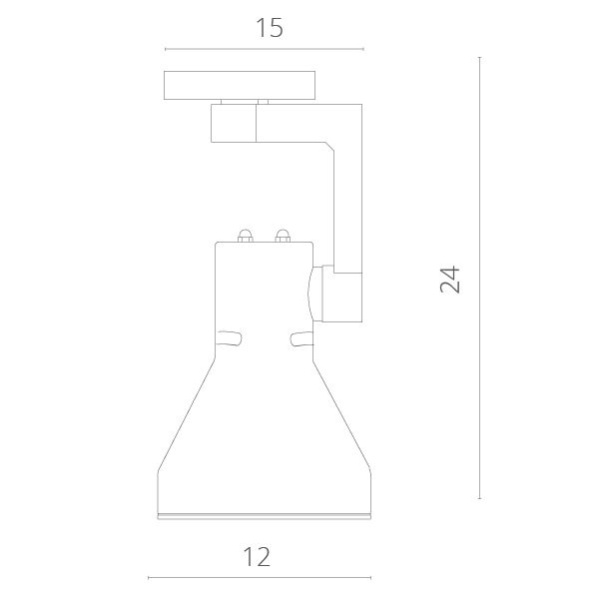 картинка Трековый светильник A5108PL-1WH от магазина BTSvet