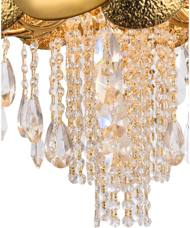 картинка Подвесная люстра VALENCIA 91009/8C GOLD от магазина BTSvet