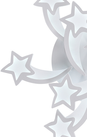 картинка Потолочная люстра светодиодная с управлением смартфоном и пультом регулировкой цветовой температурой и яркости ночным режимом и таймером LED LAMPS 81225 от магазина BTSvet