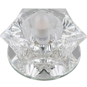 Встраиваемый светильник Fiore DLS-F109 G9 GLASSY/CLEAR