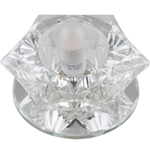 Встраиваемый светильник Fiore DLS-F109 G9 GLASSY/CLEAR