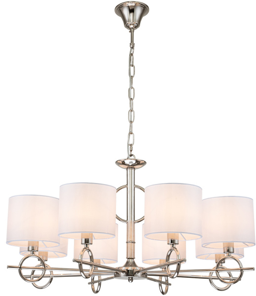 Подвесная люстра Moraine 10167/8PL E14*40W Nickel