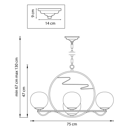 картинка Подвесная люстра Enna 762077 от магазина BTSvet