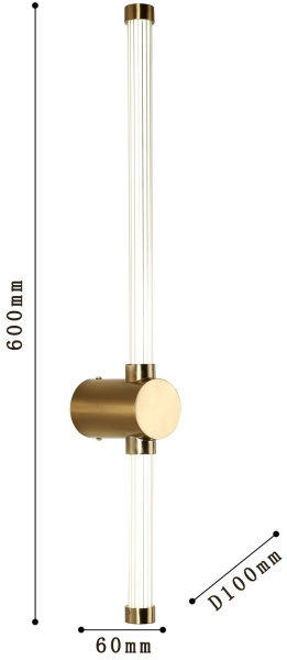 картинка Настенный светильник Lignum 3057-1W от магазина BTSvet
