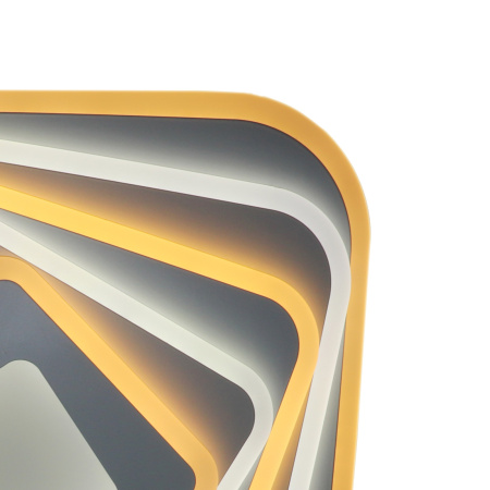 картинка Потолочный светильник светодиодный с пультом и управлением смартфоном регулировкой цветовой температуры и яркости таймер ночной режим LED LAMPS 81068 от магазина BTSvet