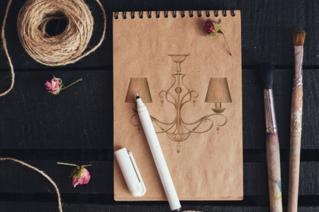 картинка Подвесная люстра MONILE ARM004-06-W от магазина BTSvet