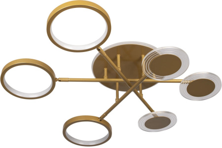 Потолочная люстра на штанге Megan 10164S Gold