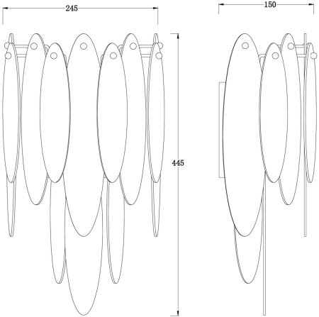 картинка Бра Lucrecia FR5217WL-02FG от магазина BTSvet