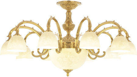 Подвесная люстра хрустальная 72209P/10/300 G P1 D Pair