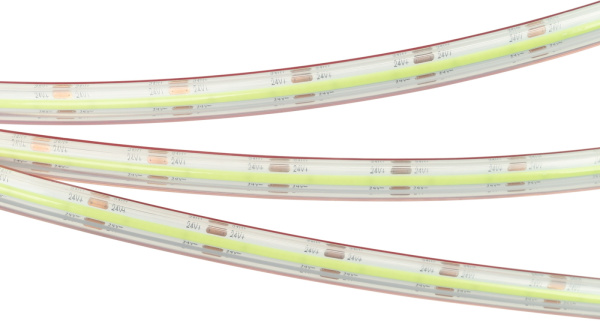 Светодиодная лента COB-5000PS-CSP-544-24V Green (10mm, 11.5W, IP67) (Arlight) 032181