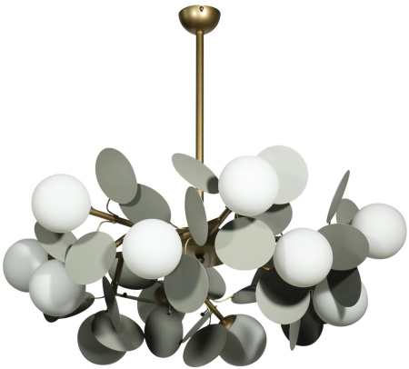 картинка Потолочная люстра светодиодная Matisse 10008/12 Grey от магазина BTSvet