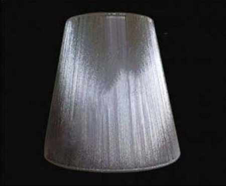 Абажур к 3101/FL Серебристый гладкий с серебряной