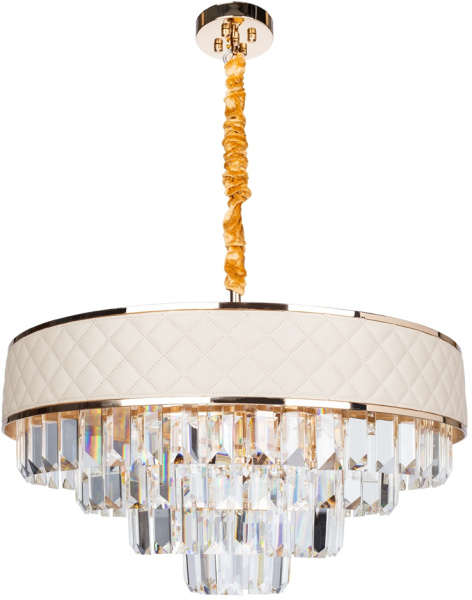 Подвесная люстра хрустальная Annabelle A1008LM-8GO