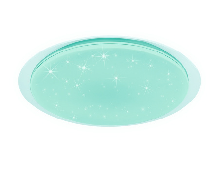 картинка Потолочный светильник светодиодный с пультом регулировкой яркости и цветовой температуры ночным режимом Orbital Dance FF470 RGB от магазина BTSvet