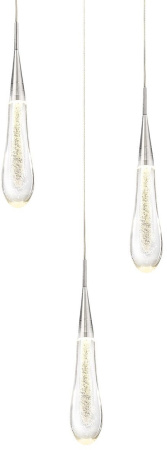 Подвесной светильник светодиодный Гутта 07861-3AS,02