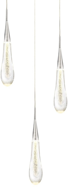 Подвесной светильник светодиодный Гутта 07861-3AS,02