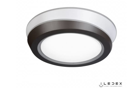 картинка Потолочный светильник светодиодный диммируемый с пультом Summery B6312-118W/530*530 WH от магазина BTSvet