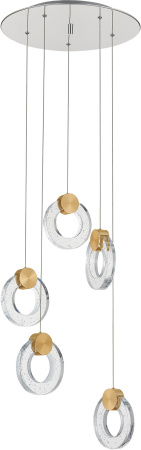 картинка Подвесной светильник хрустальный светодиодный 1080-LED20PL от магазина BTSvet