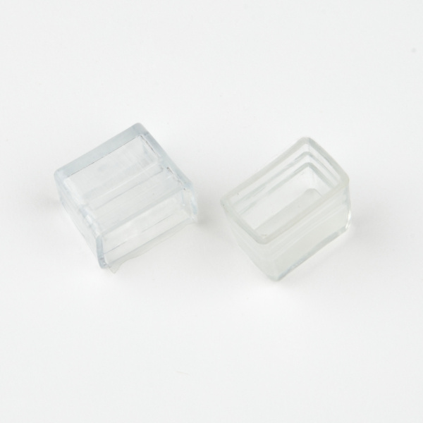 Изолирующий зажим заглушка для светодиодных лент UCW-N02 CLEAR 025 POLYBAG