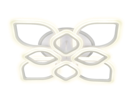 картинка Потолочная люстра светодиодная с пультом, регулировкой яркости, цветовой температуры и ночным режимом Acrylica FA517 от магазина BTSvet