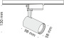 картинка Трековый светильник Track TR003-1-6W3K-W от магазина BTSvet