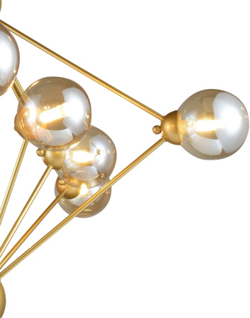 картинка Подвесная люстра STUTTGART 91006/10C GOLD от магазина BTSvet